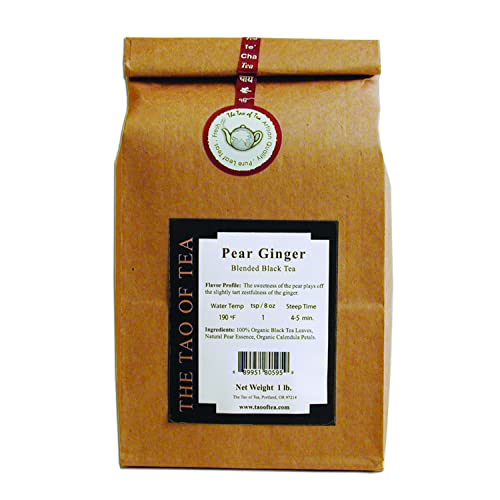 The Tao of Tea Pear Ginger "Blended Black Tea", 1-Pounds