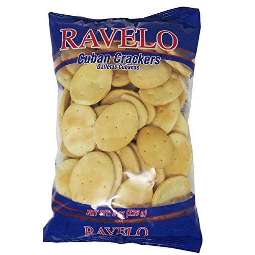 Ravelo Crackers Cuban Galletas Cubanas 8 oz (226 gr) 3 Pack