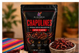Alebrixes | Chapulines From Oaxaca 2 oz (57g) | Adobo Flavor Grasshoppers | Premium Fresh Gourmet Edible Insects | Marinated Spicy Flavor - Always