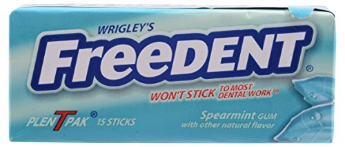 Wrigley's Freedent Spearmint, 15 Count