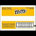 M&M's Peanut Milk Chocolate Candy Bulk Bag, 25 Pound, Resealable - Party Size Snack Mix & Baking Supply