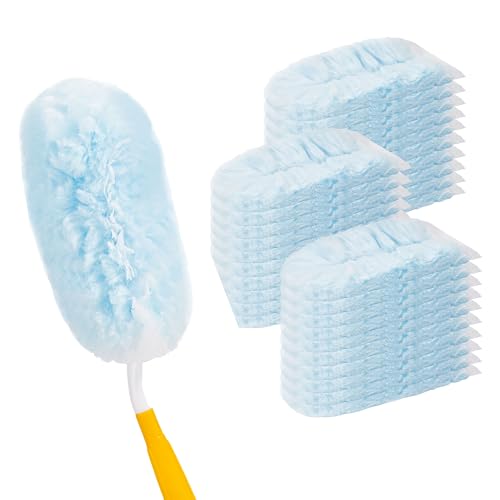 40 Count Duster Refills for Swiffer Duster Handle,360° Heavy Duty Duster Refills, Disposable Microfiber Duster for Dusting Furniture, Blinds, Ceiling