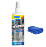 Pishengfa Headstone Restoration and Cleaning Spray,Tombstone Monument Cleaner for Granite Marble Cemetery Memorials, Stone Cleaner Gravestone Cleaning