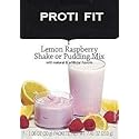 Proti Fit - High Protein Diet Shake & Pudding Mix | Lemon Raspberry | Low Calorie, Low Fat, Low Sugar (7/Box