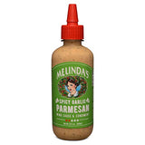 Melinda’s Spicy Garlic Parmesan Wing Sauce - Craft Garlic Parmesan Wing Sauce with Habanero Peppers, Parmesan Cheese, Fresh Garlic - Perfect