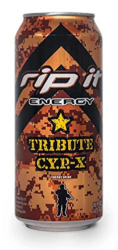 Rip It Energy Drinks Tribute Editions (Tribute C.Y.P.-X, 12 Cans)