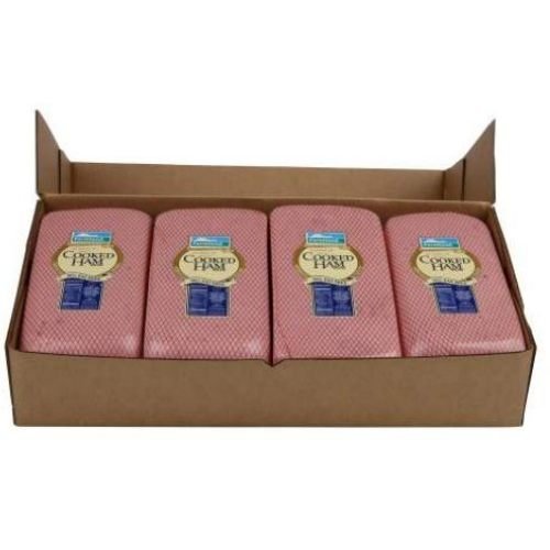 Farmland Water Added Premium Deli Cooked Ham, 4 x 6 inch -- 4 per case.