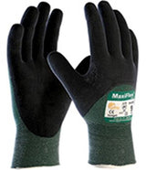 ATG 34-8753/L MaxiFlex Cut Engineered Yarn Cut Resistant Gloves With Micro-Foam Nitrile Coating