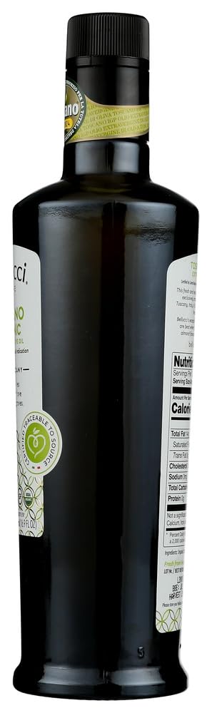 Bellucci Premium 279772 500 ml Olive Toscanco Organic Oil, Pack of 6