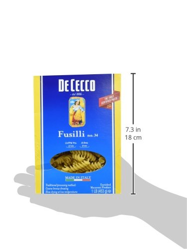 De Cecco Fusilli Boxes - 16 oz