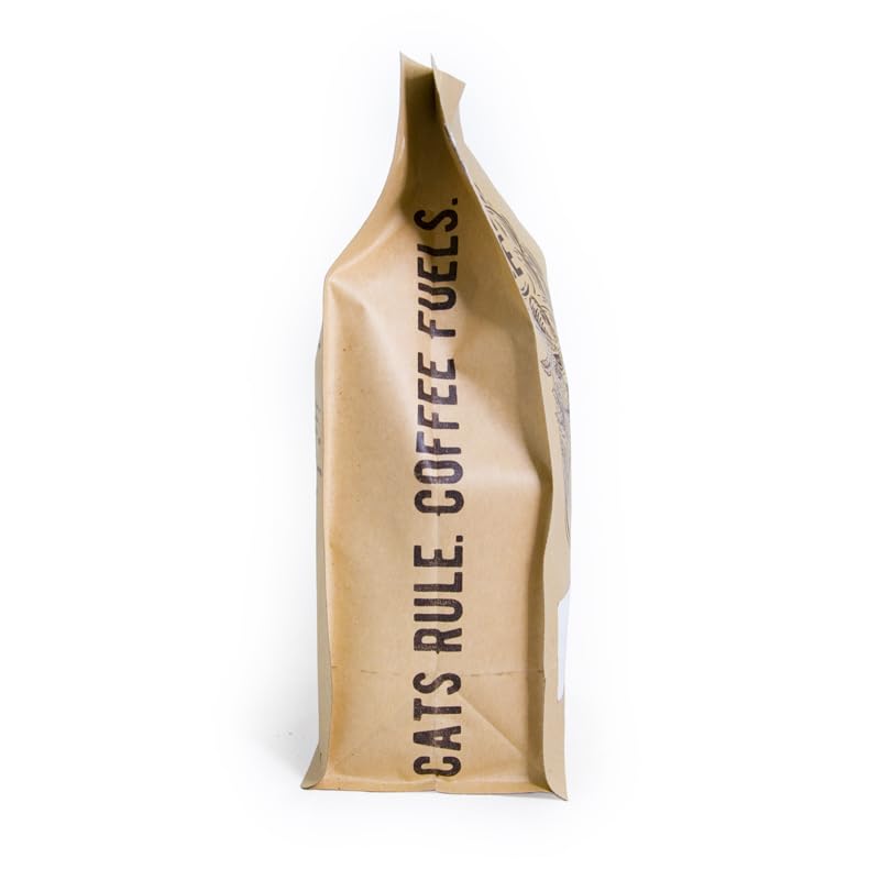 Kitty Town Coffee: The Albert Blend Light Roast Coffee From Brazil & Costa Rica 2lb (32oz) Ground
