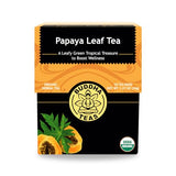 Buddha Teas Organic Papaya Leaf Tea - OU Kosher, USDA Organic, CCOF, 18 Bleach-Free Tea Bags