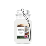 Yankee Candle Paper Car Jar, Coconut Beach (Pack of 6)