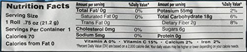 0.75oz Jovy Fruit Roll Snack, Strawberry (16 Single Packets Per Order)
