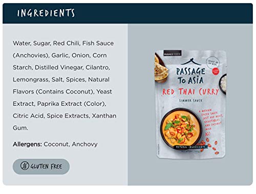 Passage Foods Sauce Smmr Curry Red Thai