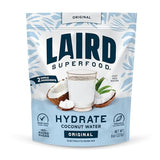 Laird Superfood HYDRATE Coconut Water Powder Drink Supplement with Coconut Water and Auqamin, All Natural, No Added Sugars, Gluten-Free, Non-GMO
