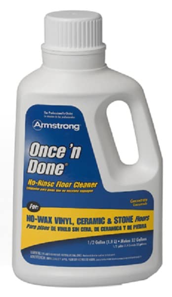 Armstrong World Ind 3 each: Once'N Done No Rinse Cleaner (00330806)