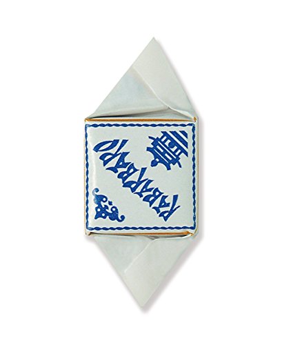Mangini, Italian Rhubarb Square Hard Candy (Rabarbarone) (2.200 Lbs)