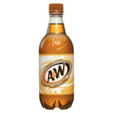 7 UP A&W Cream Soda Soft Drink, 20-Ounce (Pack of 24)
