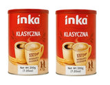 Inka 2 Cans of Instant Grain Coffee Drink 7oz Each - 2 PACK