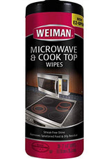 Weiman Microwave & Cook Top Wipes - 30 Count (Pack of 4)
