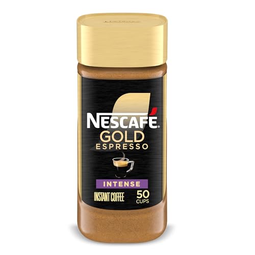 Nescafe, Gold Espresso Intense, Instant Coffee, 3.5 Ounce
