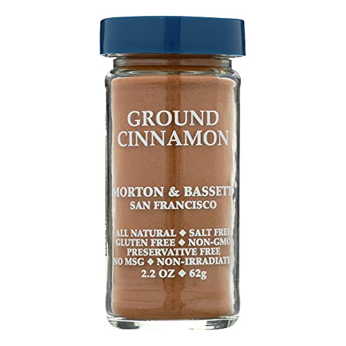 Morton & Bassett Ground Cinnamon, 2.7 Ounce (Pack of 3)