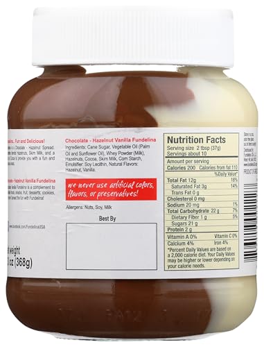 Fundelina Chocolate Hazelnut Vanilla Spread