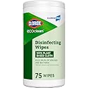 CloroxPro Clorox EcoClean Disinfecting Wipes, Multipurpose 100% Plant Based Cleaning Cloths, Antibacterial Disinfectant, Safe for Multi Surface Use