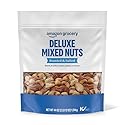 Amazon Grocery, Deluxe Mixed Nuts, Roasted & Salted, 44 Oz (Previously Happy Belly, Packaging May Vary)