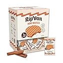 Rip Van Wafels Snickerdoodle Mini Stroopwafels - Low Carb, Low Sugar, Keto Friendly Snacks - Non-GMO, Healthy Office Snack & Breakfast Treat - 32 Pack