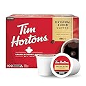 Tim Hortons Original Blend, Medium Roast Coffee, Single-Serve K-Cup Pods Compatible with Keurig Brewers, 100ct K-Cups