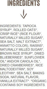 Organic Chewy Granola Bars; Harvest Berry