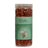 Sichuan Peppercorns Whole Organic 4OZ-Authentic Szechuan Red Peppercorns for Grinder Refill, Fresh Strong Flavor Seasoning for Chinese Dishes Mapo