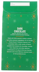 Harry & David Dark Chocolate Moose Munch Premium Popcorn Holiday Box