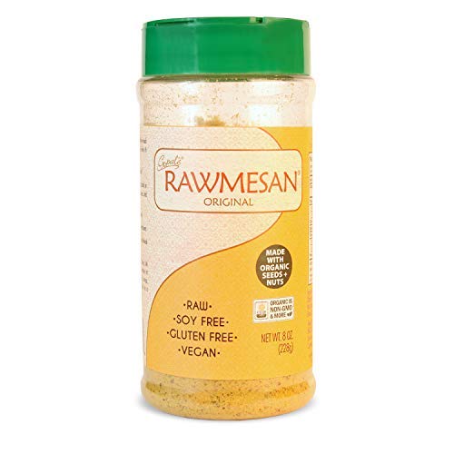 Vegan Nutritional Yeast Seasoning, Gopal’s Rawmesan Original (Parmesan Cheese Alternative) - 8 Ounces