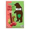 Bear, Fruit Splits Strawberry Apple, 3.5 Ounce