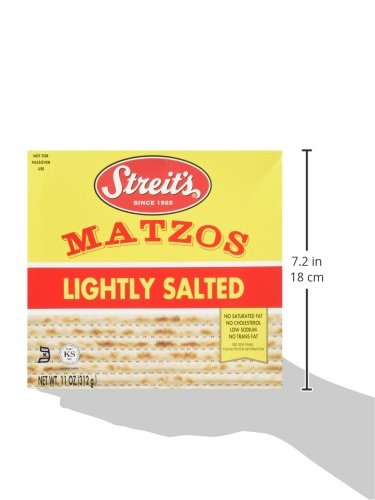Streit's, Matzos Lightly Salted, 11 Ounce