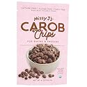 Missy J's Organic Carob Chips 8 Ounce 1 Pack | Carob Made w/Coconut Sugar, Vegan and Gluten-Free | Healthy Caffeine Free Substitute for Chocolate, Perfect for Snacks and Treats