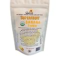 eSutras Organics Sweet Banana Powder Nutrient dense Amazon Origin Potassium Rich Organic GMO Free Banana 10 oz