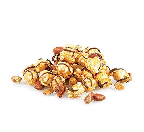 Chocolate Almond Toffee Popcorn by Brandini Toffee, 12 Ounce Gift Box