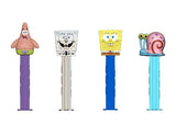 PEZ Spongebob Gift Set, Four Dispensers and Six Candy Refills in Collectible Tin