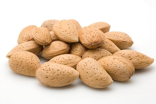 Jumbo California Almonds In Shell - 5 lbs (80oz) Premium Quality Kosher Raw Almonds By We Got Nuts - Natural & Healthy Rich Flavor Snack - Whole