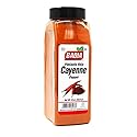 Badia Ground Cayenne Red Pepper, 16 oz - Bold, Spicy & Vibrant for Meats, Seafood, & Vegetables