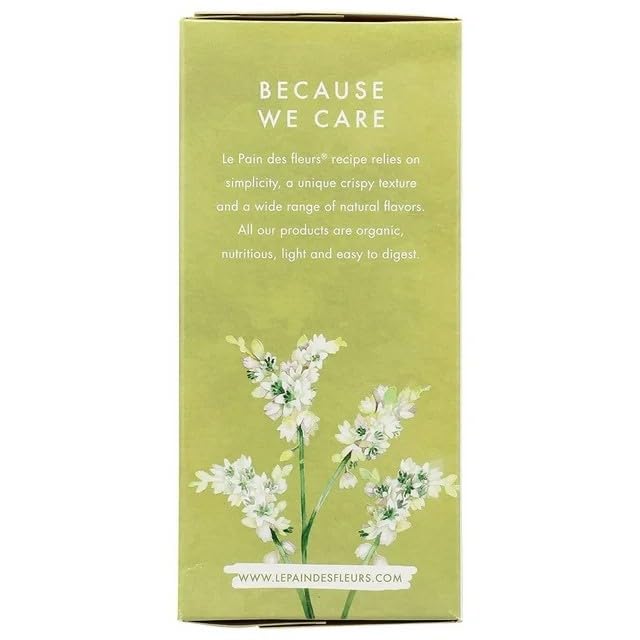 Le Pain des Fleurs Crispbread, Buckwheat, 5.3 ounce