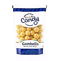 Color It Candy Shimmer Gold 1 inch Gumballs 14 Ounce Stand Up Bag - Perfect For Table Centerpieces, Weddings, Birthdays, Candy Buffets, & Party