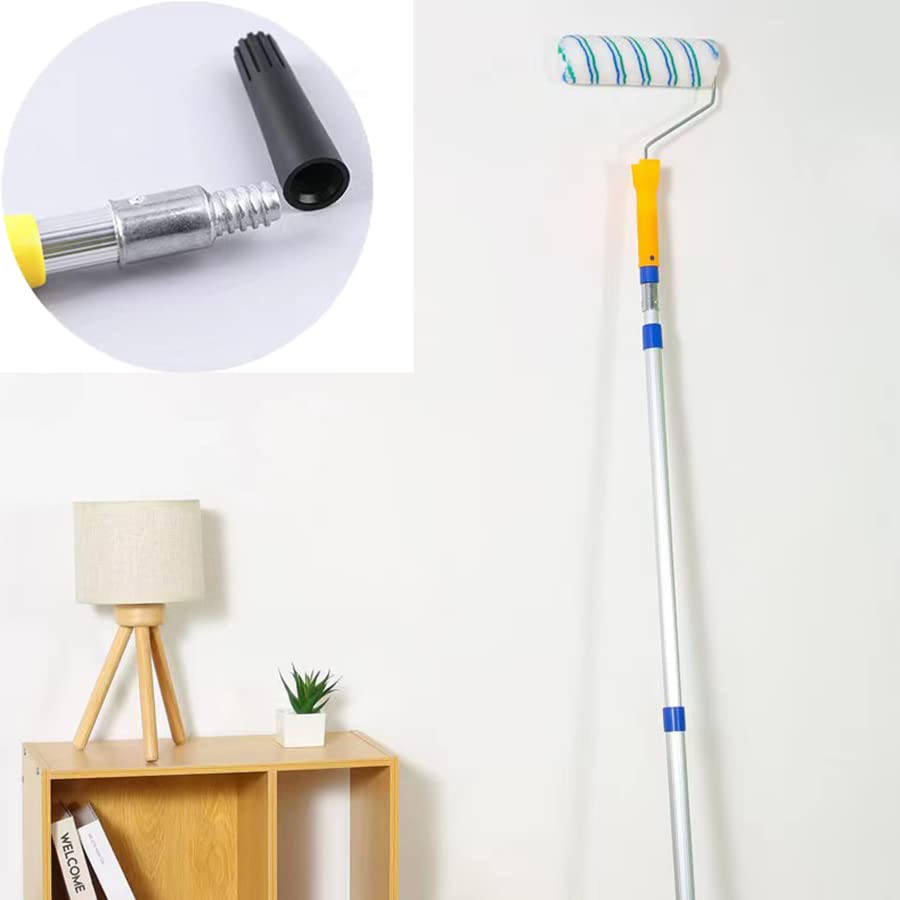 Threaded Tip Replacement - Ultra Threaded Tip Repair Kit - Window Squeegee Adaptor-Metal Threaded Handle Tips for 1" Wood or Metal Poles-3 PC