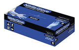 100 Disposible Blended Nitrile Gloves Powder/Latex Free Synthetic Blend Light Blue Large