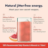Zipfizz Daily Energy Drink Powder, Blood Orange, 20 Pack | 3-in-1 Sustained Energy, Rapid Hydration, and Essential Vitamins | Sugar-Free | Electrolyte