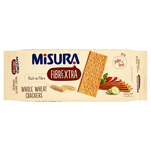 Misura Fibrextra Whole Wheat Crackers 385g